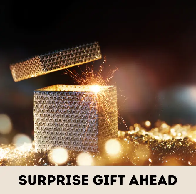 surprise gift ahead